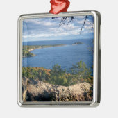 Uitzicht van suikerwerk metalen ornament (Links)