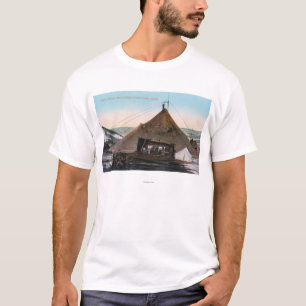 Uitzicht van Swift Water Bill's Dump T-shirt