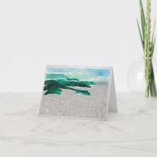 Uitzicht van Taipei 101 Blanco Note Cards Notitiekaartje