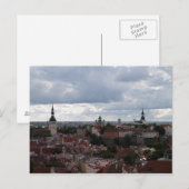 Uitzicht van Tallinn Briefkaart (Voorkant / Achterkant)