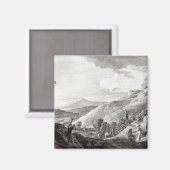 Uitzicht van Tarquinia en Corneto Magneet (Voorkant / Achterkant)