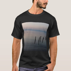 Uitzicht van Thassos uit Skala Rachoni T-shirt