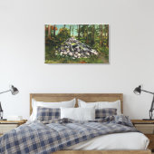 Uitzicht van Thoreau's Caïro Canvas Afdruk (Insitu (Slaapkamer))