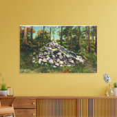 Uitzicht van Thoreau's Caïro Canvas Afdruk (Insitu (Woonkamer))