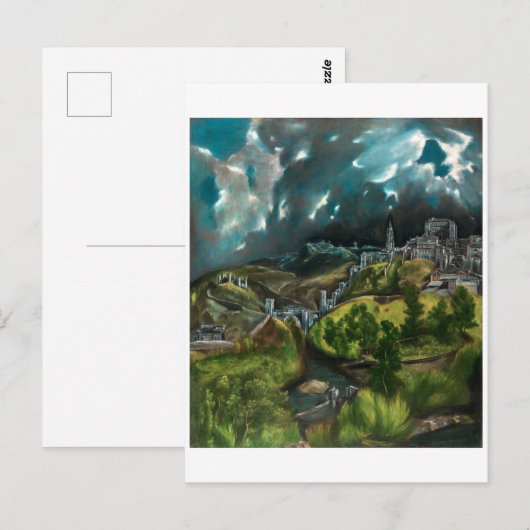 Uitzicht van Toledo | El Greco | Briefkaart (Voorkant / Achterkant)