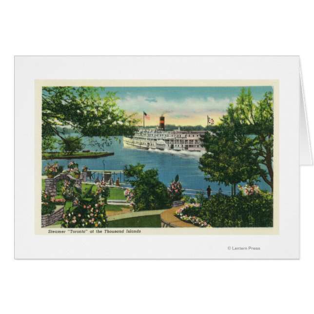 Uitzicht van Toronto Steamer (Voorkant Horizontaal)