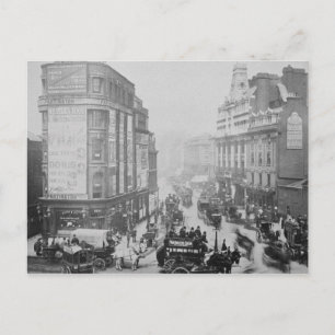 Uitzicht van Tottenham Court Road, c.1885 Briefkaart