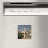 Uitzicht van Trajan's column, 113 AD Magneet (Insitu (Vaatwasser))