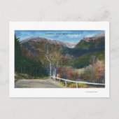 Uitzicht van Tuckermans Ravine Briefkaart (Voorkant)