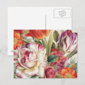 Uitzicht van tuinbouwgewassen briefkaart (Voorkant / Achterkant)