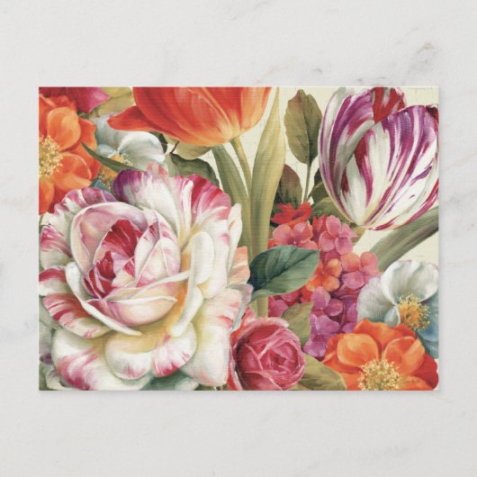 Uitzicht van tuinbouwgewassen briefkaart (Voorkant)