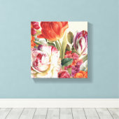 Uitzicht van tuinbouwgewassen canvas afdruk (Insitu (Houten vloer))