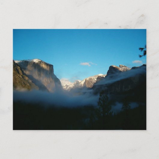 uitzicht van vallei na storm briefkaart (Voorkant)