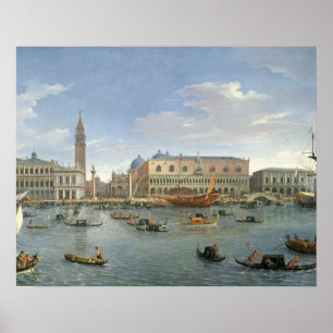 Uitzicht van Venetië van San Giorgio, 169 Poster