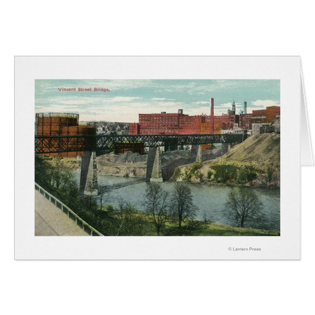 Uitzicht van Vincent Street Bridge (Voorkant Horizontaal)