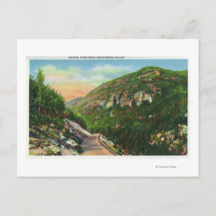 Uitzicht van viskreeften, Saranac Inn Briefkaart