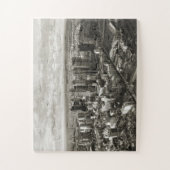 Uitzicht van vogelpest in de stad Melbourne Legpuzzel (Verticaal)