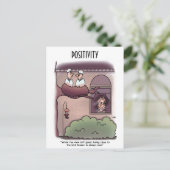 Uitzicht van vogels briefkaart (Staand voorkant)