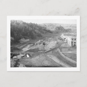 Uitzicht van warme veren, SD-foto Briefkaart