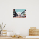 Uitzicht van Washington Street Oakland, CA Poster (Keuken)