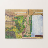 Uitzicht van Waterverf Bath II Puzzle Legpuzzel (Horizontaal)