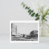 Uitzicht van Webster Street Briefkaart (Staand voorkant)