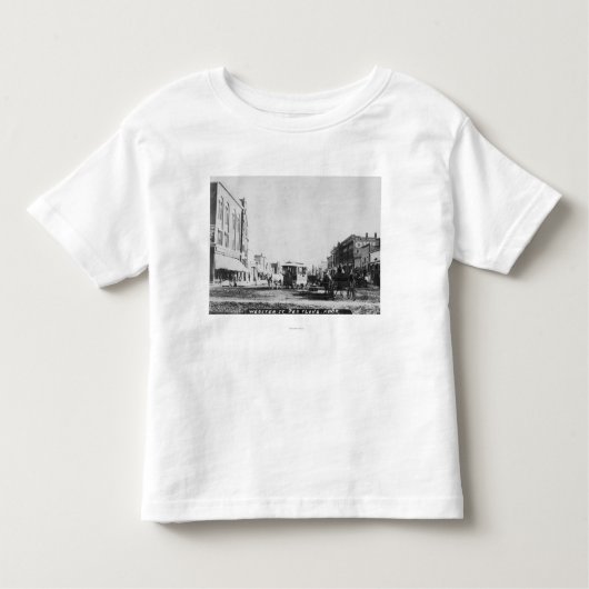 Uitzicht van Webster Street Kinder Shirts (Voorkant)