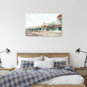 Uitzicht van West Main StreetTurlock, CA Canvas Afdruk (Insitu (Slaapkamer))