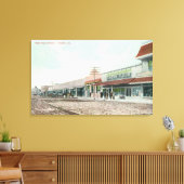 Uitzicht van West Main StreetTurlock, CA Canvas Afdruk (Insitu (Woonkamer))