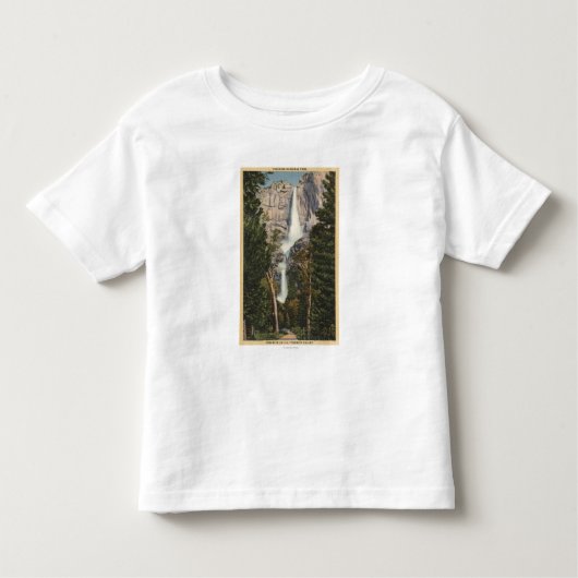 Uitzicht van Yosemite-Herfsten en vallei Kinder Shirts (Voorkant)