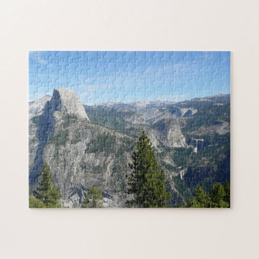 Uitzicht van Yosemite uit Glacier Point, CA Legpuzzel (Horizontaal)