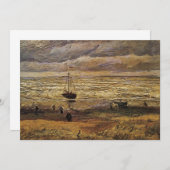 Uitzicht van Zee in Scheveningen door Vincent van (Voorkant / Achterkant)