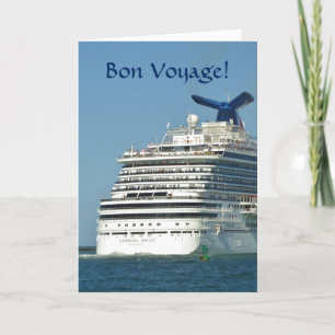Uitzicht vanaf Astern Bon Voyage Kaart