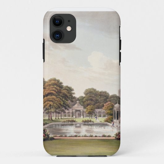 Uitzicht vanaf de koepel, Brighton Pavilion, gegra Case-Mate iPhone Case (Achterkant)