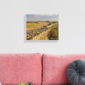 Uitzicht vanaf de muur van Hadrianus, Northumberla Canvas Afdruk (Insitu (Woonkamer))