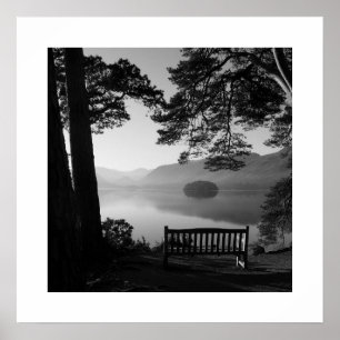 Uitzicht vanaf Friar's Crag: Derwentwater Lake Dis Poster