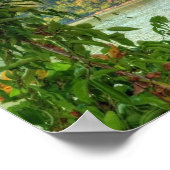 Uitzicht vanaf Ko Tapu Island in Thailand Poster (Hoek)