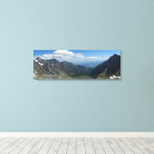 Uitzicht vanaf Koprowa Pass, Tatras Canvas Afdruk (Insitu (Houten vloer))