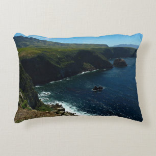 Uitzicht vanaf Santa Cruz Island in Channel Island Decoratief Kussen
