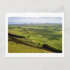 Uitzicht vanaf Serro do Cume: Terceira, Azoren Briefkaart