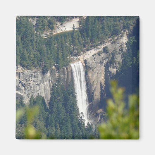 Uitzicht Vernal Herfsten van Glacier Point, CA Magneet (Voorkant)