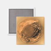 Uitzicht visogen van Titan's oppervlak Magneet (Voorkant / Achterkant)