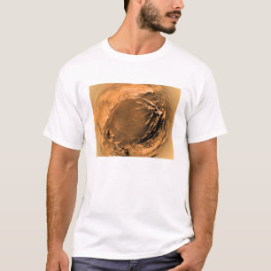 Uitzicht visogen van Titan's oppervlak T-shirt