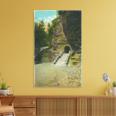 Uitzicht voor amfitheateringang canvas afdruk (Insitu (Woonkamer))