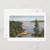 Uitzicht voor de Noordzee-ontsrift van Lions Gate Briefkaart (Voorkant / Achterkant)