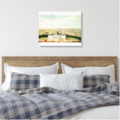 Uitzicht Washington Canvas Afdruk (Insitu (Slaapkamer))