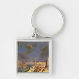 Uitzicht Wenen, 1819 (olie op doek) Sleutelhanger