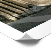 Uitzicht West Front (foto) Poster (Hoek)