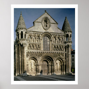 Uitzicht West Front (foto) Poster