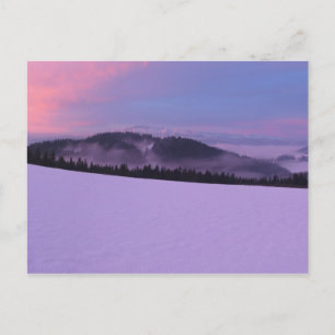 Uitzicht Winter Tatras Briefkaart